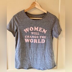 Grayson/Threads tee shirt, grey, size SM